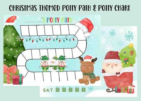 Christmas Potty Chart, Printable Potty Training Reward Chart, Personalized Potty Training Path, Santa, NorthPole Potty Training Chart
#pottytraining #pottychart #printable #momhacks #parentinghacks #parenting #motherhood #toddler #baby #christmas #toddlerchristmas #santa #northpole #reindeer #elf #snowman #christmastree #christmasprintable #etsy #momlife #preschool #learningprintables #pottytrainingreward #christmaspottytraining #personalizedpottypath #toddlerparenting #watercolorchristmas Potty Training Reward Chart, Elf Snowman, Potty Training Rewards, Potty Chart, Toddler Potty Training, Potty Training Chart, Learning Printables, Preschool Christmas Crafts, Toddler Development