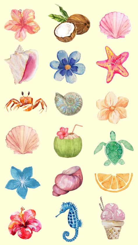 #beachaesthic #cute Alt Draw, Beachy Wallpapers, Not Aesthetic, Polaroid Photography, Phone Stickers, Phone Design, Ipad Wallpaper, Craft Activities, Aesthetic Wallpapers