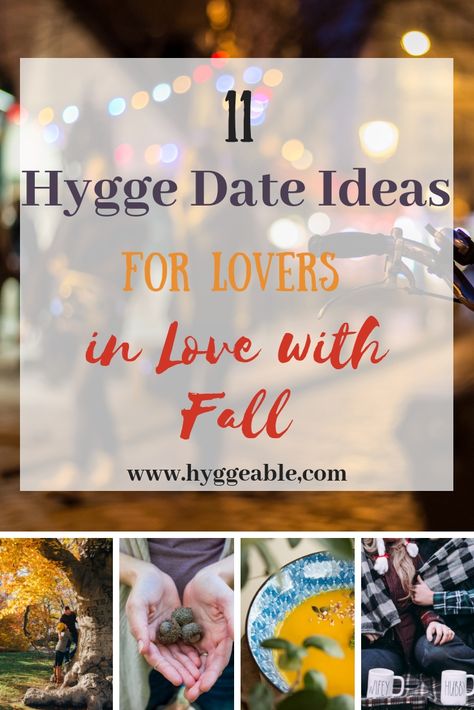 Hygge Date Night, Fall Hygge Ideas, Autumn Date Ideas, Hygge Challenge, Hygge Decor Inspiration, Spiked Drinks, Hygge Tips, Autumn Hygge, Fall Hygge