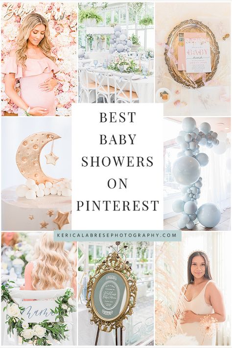 These are a round up of the best baby showers on pinterest! Boy baby showers, girl baby showers, gender neutral baby showers. Sweet baby shower decor to chic baby shower decor these events feature dessert tables, ice cream trucks, balloon displays, custom cakes, baby shower outfit ideas, baby shower invitations. This post has it all! #babyshower #babyshowerideas #babyshowerdecor #babyshowercake #babyshowertheme #babyshoweroutfit #babyshowerballoons #babyshowerinvitation #bestbabyshowers Extravagant Baby Shower Ideas, Bougie Baby Shower Ideas, Luxury Baby Shower Ideas, Elegant Baby Shower Ideas, Boy Baby Showers, Girl Baby Showers, Baby Shower Outfit Ideas, Pinterest Boy, Baby Shower Cake Table