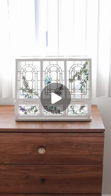 2,949 likes, 98 comments - entertainidea на July 19, 2023: "Another day, another IKEA hack! 🥰 Turn the basic @ikeausa AKERBAR product into a dreamy cottagecore stained glass greenhouse with today’s DIY tutorial! 🌿 Details up on the blog 🎨 entertainidea.com #entertaintheidea". Ikea Stained Glass Greenhouse, Ikea Greenhouse Hack, Stained Glass Greenhouse, Ikea Greenhouse, Dreamy Cottagecore, Glass Greenhouse, Diy Stained Glass Window, Mini Greenhouse, Diy Upcycle