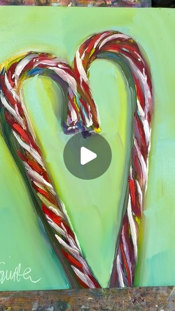 Kim Smith on Instagram: "Do you hang candy canes on your Christmas tree? #originalart #oilpainting #christmasdecor #inspiringart #candycane" Holiday Painting Ideas, Kim Smith, Holiday Painting, Candy Canes, Life Inspiration, Candy Cane, Painting Ideas, Peppermint, Still Life