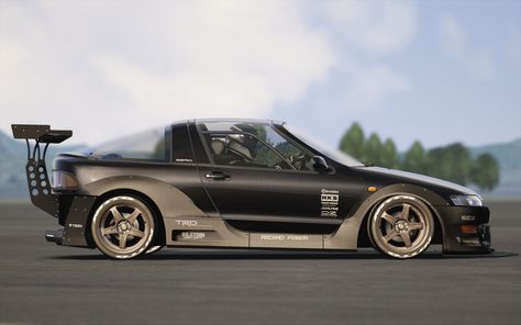 ArtStation - Toyota Sera GT, Daniel Russo Daniel Russo, Toyota Sera, Boxy Cars, Formula Vee, Japanese Car Culture, Kei Cars, Cars Toyota, Cars Modified, Kei Car