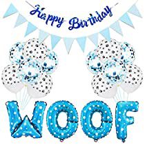 Check this out on Amazon Happy Birthdays, Pet Birthday, Cat Birthday Party, Dog Birthday Party, Balloon Banner, Printed Balloons, Dog Party, Happy Birthday Banner, Letter Balloons