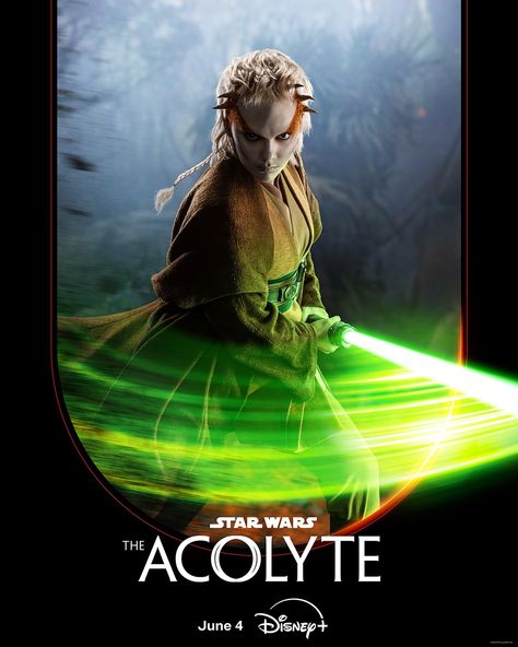 Star Wars: #TheAcolyte character posters. The Acolyte, Star Wars History, Manny Jacinto, Character Posters, The Phantom Menace, Jedi Master, Star Wars Pictures, Star Wars Movie, New Star Wars