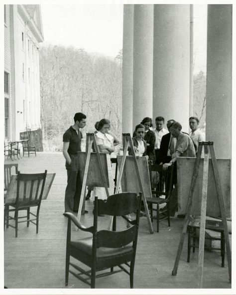 Black Mountain College Joseph Albers, Black Mountain College, Senior Project, Josef Albers, Architecture Poster, Black Mountain, University College, College Campus, Outdoor Venues