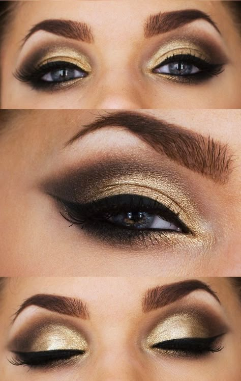 Great Gatsby Makeup, 1920 Makeup, Gatsby Makeup, Steampunk Makeup, Il Grande Gatsby, Silvester Make Up, Gatsby Hair, Make Up Gold, Alat Makeup