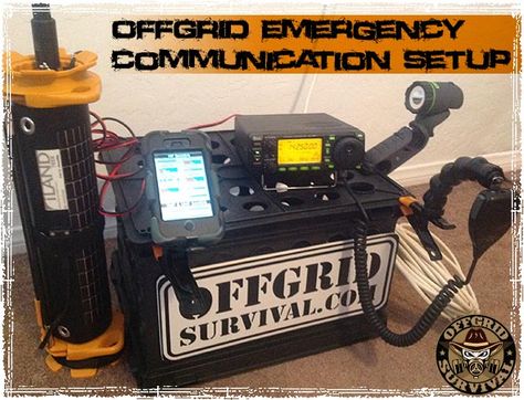 VID: – OFF-GRID HAM RADIO: Simple Emergency Communication When the Grid Goes Down – 11/30/14 Ham Radio Setup, Robert Richardson, Ham Radio Equipment, Emergency Radio, Simple Setup, Portable Solar Panels, Cb Radio, Emergency Power, Homestead Survival