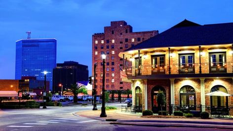 25 Cheapest U.S. Cities to Live In | Kiplinger Louisiana Architecture, Cheapest Places To Live, Lake Charles Louisiana, Seafood House, Chart House, List Of Cities, Kayak Trip, Lake Charles, Casino Resort