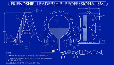 Our blueprint. And if you think we look good on paper, you should see the 3D model. Alpha Omega Epsilon, Sorority Themes, Jazz Hands, Sorority Ideas, Giant Poster, Sorority Paddles, Alpha Omega, Merch Ideas, Greek Sorority