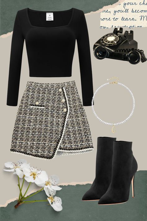 rich girl mindset top: https://amzn.to/3sFqkXf skirt: https://amzn.to/45HopA1 necklace: https://amzn.to/3rdjlUZ boots: https://amzn.to/4898HiX old money outfit // rich girl outfit // fallon carrington Rich Ppl Outfits, Fancy Girl Outfits, 2000s Rich Girl Outfits, Rich Teen Outfits, Rich School Outfits, Posh Girl Outfit, Finance Girl Outfit, Rich Elegant Outfit, Rich Girl Clothes