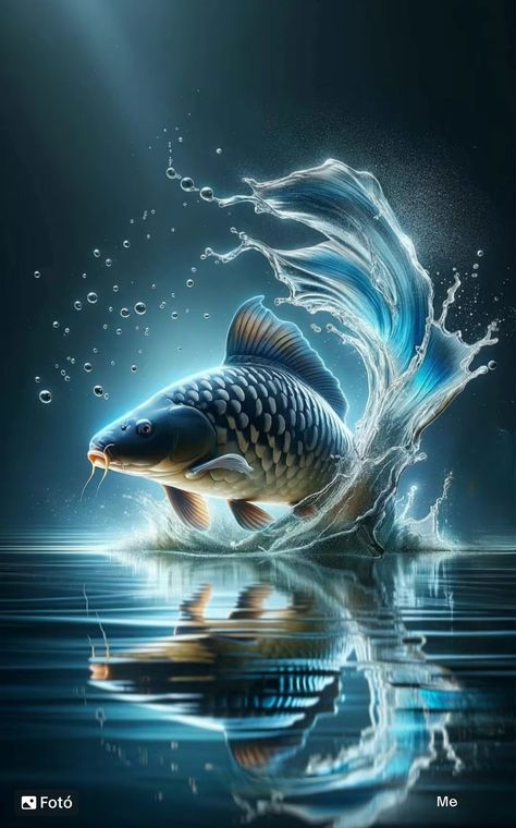 Carp Fishing Wallpaper, Menstrual Kit, Arwana Fish, Pike Art, Layers Of The Ocean, Common Carp, Aqua Culture, Comic Book Layout, Fish Artwork