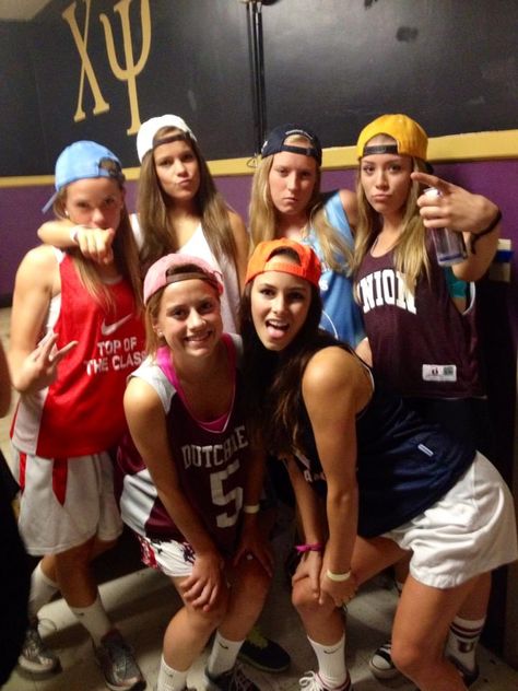 High school stereotypes theme- lax bros High School Stereotypes Spirit Week, High School Stereotypes Party, School Stereotypes Costumes, Highschool Stereotypes Outfits, High School Stereotypes Costumes, Highschool Stereotypes, Schoolies Outfits, School Stereotypes, Halloween Costumes College Parties