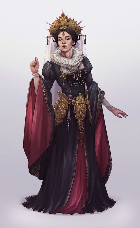 Rachel Denton, Wild Magic, Yennefer Of Vengerberg, Red Art, Arte Fantasy, Fantasy Rpg, A Character, Medieval Fantasy, Fantasy Clothing