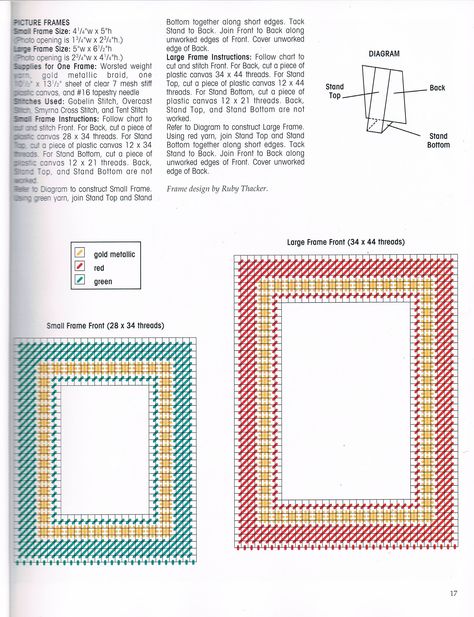 STUNNING POINSETTIA SET CENTERPIECE AND PICTURE FRAMES 4/4 - FROM A FESTIVE CHRISTMAS IN PLASTIC CANVAS BOOK ELEVEN - FRAME DESIGN by RUBY THACKER Plastic Canvas Frames, Plastic Canvas Ideas Projects, Plastic Canvas Frames Patterns, Plastic Canvas Picture Frames, Plastic Canvas Photo Frames, Plastic Canvas Business Card Holder, Plastic Canvas Picture Frame Pattern, Plastic Canvas Photo Album Covers, Plastic Canvas Box Patterns Mary Maxim