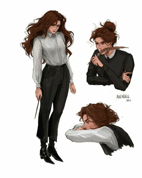 Hermione Malfoy, Hermione Granger Fanart, Hermione Fan Art, Dramione Fan Art, Harry Potter Illustrations, Draco And Hermione, Harry Potter Fanart, Character Drawings, Harry Potter Artwork