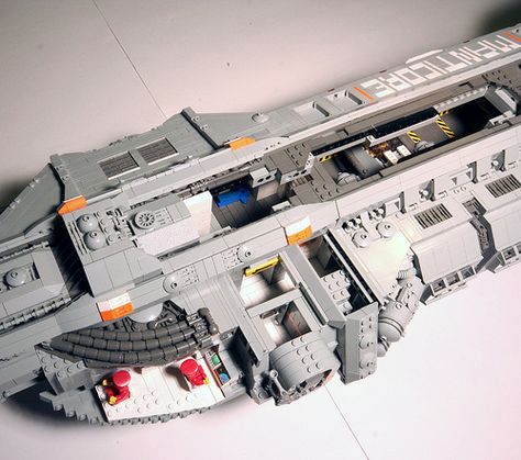 Front interior | Flickr - Photo Sharing! Lego Spaceship Interior, Lego Machines, Big Lego, Space Engineers, Spaceship Interior, Lego Spaceship, Lego Ship, Awesome Lego, Lego Craft