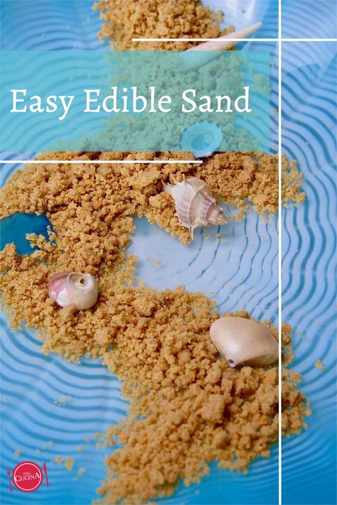 This easy dessert topping makes decorating cakes and cupcakes easy as pie. But it doesn't stop there. Use this crunchy cookie topping to create easy desserts like pudding parfaits and deconstructed fruit cobblers. And as this delicious cookie crumble is made with oat flour, allowing you to create healthy gluten-free desserts. Edible Sand, Sands Recipe, Beach Themed Cakes, Cupcakes Easy, Gluten Free Desserts Healthy, Cookie Crumble, Cookie Toppings, Vanilla Recipes, Beach Cakes