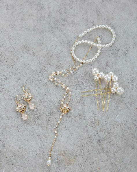 Bridal Attendant, Pearl Pins, Bridal Necklaces, Bridal Store, Bridal Pearl Necklace, Blush Bridal, Pearl Pin, Back Necklace, Vancouver Wedding