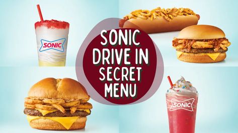 Chili Cheeseburgers, Sonic Menu, Chili Cheese Burger, Ice Cream Menu, Sonic Drive In, Secret Menu, Lime Pie, Key Lime Pie, Hot Chili