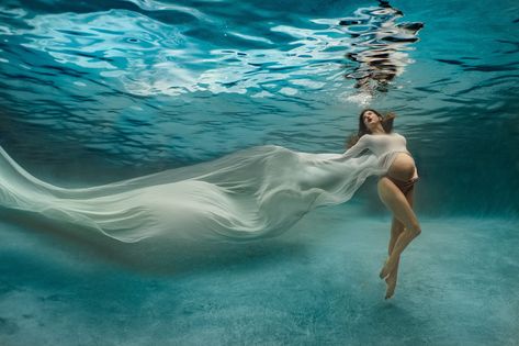 Underwater Maternity Photography, Under The Water, Maternity Photoshoot, Once In A Lifetime, Maternity Pictures, Pregnancy Photoshoot, Pregnancy Photos, Maternity Photography, Google Search