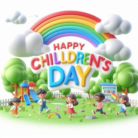 Happy Children Day Images, Medicine Logo, Children Day, Jawaharlal Nehru, 1st June, Happy Children's Day, Ganesha Art, English Alphabet, Good Morning Inspirational Quotes