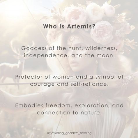 Artemis: The Goddess to Channel This Sagittarius Season Unlock Your Inner Strength with Artemis Sagittarius season is here, bringing fiery energy, adventure, and self-discovery. Connect with Artemis, the Greek goddess of the hunt, wild nature, and independence, to align with this powerful time of year. Follow Flowering Goddess Healing for divine feminine tips and rituals to blossom into your power! Artemis goddess, Sagittarius season, divine feminine, end-of-year rituals, wild goddess en... Artemis Goddess Aesthetic, Artemis Goddess Art, Goddess Sagittarius, Wild Goddess, Artemis Aesthetic, Feminine Tips, Goddess Of The Hunt, Artemis Goddess, Sagittarius Season