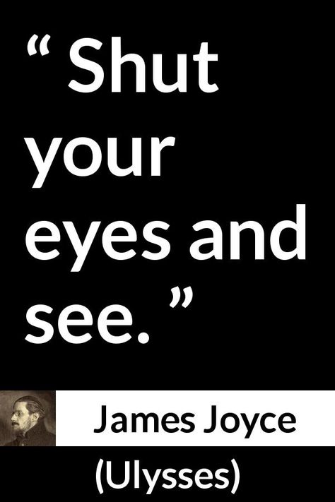 Blind Quotes Truths Eyes, James Joyce Tattoo, James Joyce Quotes, Blind Quotes, Sight Quotes, Classical Books, Pic Quotes, Fnaf Au, Thinking Positive