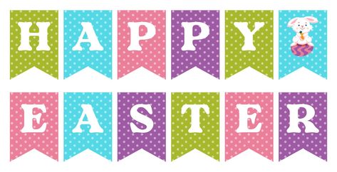 Printable Easter Banner