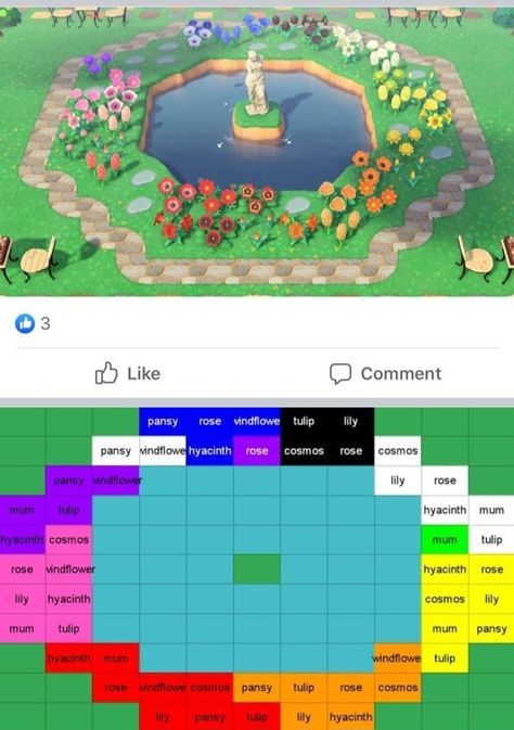 Rainbow Island, Animal Crossing Memes, Flower Guide, Rainbow Flower, Rainbow Aesthetic, New Animal Crossing, Gaming Room Setup, Animal Crossing Game, Island Design