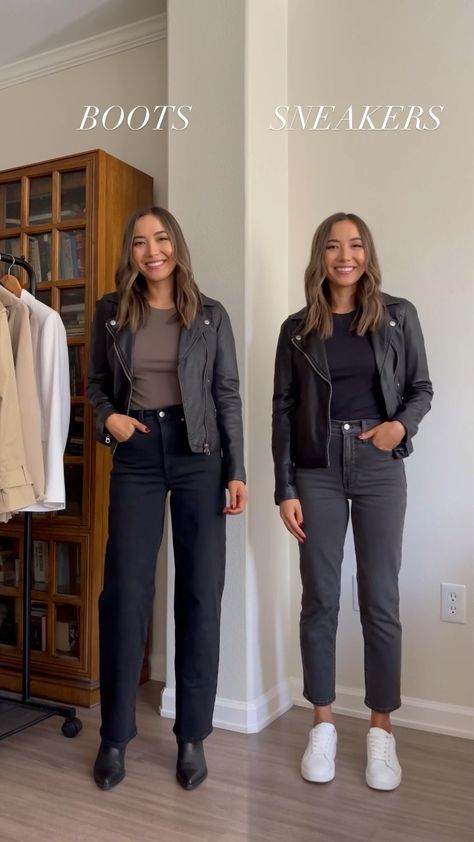 Lifewithjazz Capsule, Fall Dinner Outfits, Winter Dinner Outfit, Fall Dinner Outfit, Dinner Outfit Fall, Dinner Outfit Casual, Straight Leg Jeans Outfits, Wide Leg Jeans Outfit, Styling Outfits