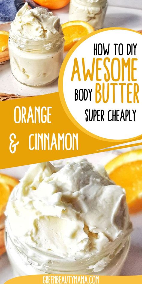 Whipped Orange Body Butter Recipe | Easy DIY Body Butter Recipe with Essential Oils Diy Whipped Coconut Oil Body Butter, Diy Christmas Body Butter, Natural Whipped Body Butter, Fall Body Butter Scents, Scented Body Butter Recipe, Shae Butter Whipped Body Butter, Whipped Body Butter Recipe Non Greasy, Diy Body Butter Recipes Whipped, Easy Diy Body Butter