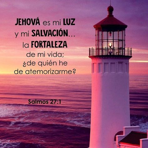 Jehová es mi luz y mi salvación – “TAÑENDO CUERDAS” AL SEÑOR (VIII) LEA: Salmos 27:1-6 Cuando nos encontramos en medio de problemas o ante crueles enemigos tres elementos pueden ser nuestros aliados para enfrentar apropiadamente: Luz, salvación y fortaleza. LUZ: Esta palabra esta relacionada en la Biblia con Dios, Su carácter santo, justo, puro, y bondadoso; además refleja la utilidad de Su Palabra (Sal 119:105). También habla de la vida del creyente, en su nueva condición como hijo de luz ... Christian Birthday Quotes, 8 Minute Ab Workout, Jehovah Witness Quotes, Good Day Quotes, Christian Devotions, Leadership Training, Jehovah's Witnesses, Bible Words, God First