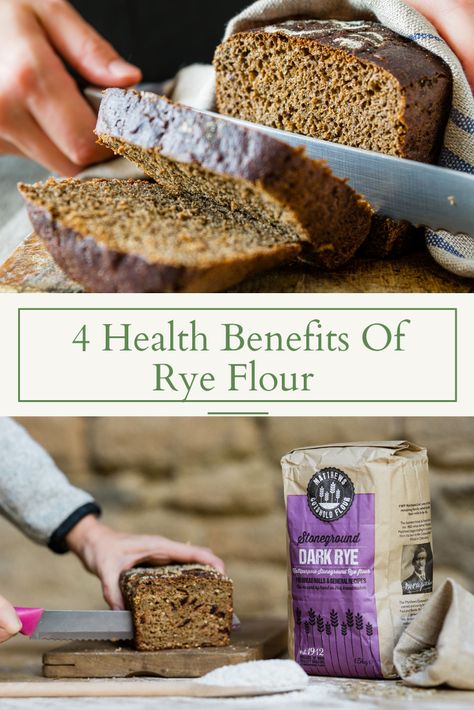 Rye Bread Benefits, Rye Flour Bread, Jewish Rye Bread, Sourdough Rye Bread, Sourdough Rye, Multigrain Bread, Flour Bread, Healthy Bread Recipes, High Fibre