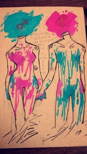 Trans Art, Arte 8 Bits, Lgbt Art, Queer Art, Arte Inspo, About Women, Wow Art, Sketchbook Art Inspiration, Art Inspiration Drawing