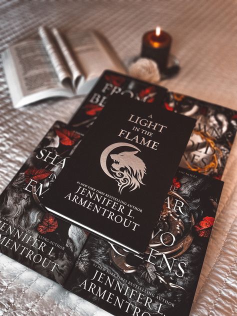 Flesh & Fire Series by Jennifer L Armentrout #bookstagram #bookaesthetic #cozybookaesthetic #fleshandfire #jlanders A Light In The Flame Book Aesthetic, Kolis From Flesh And Fire, From Flesh And Fire Fan Art, A Light In The Flame, Flesh And Fire Series, A Kingdom Of Flesh And Fire, Lightlark Book, Fire Cover, Jennifer L Armentrout