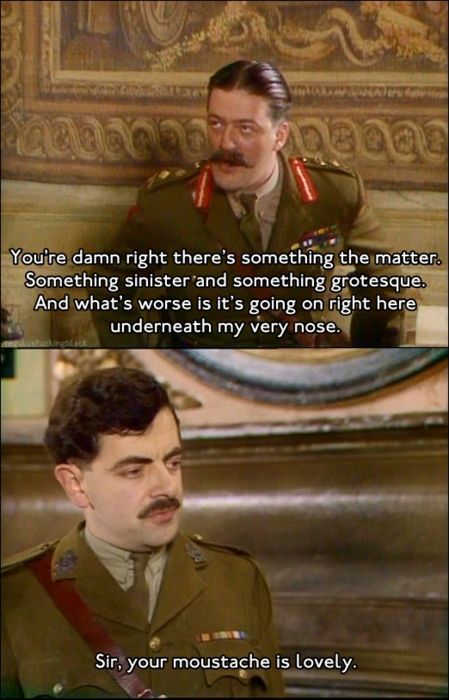 This is no time for jokes, Blackadder! - Imgur Blackadder Quotes, Black Adder, British Tv Comedies, British Sitcoms, British Humor, British Comedy, Comedy Tv, Fashion Vintage, Funny Images