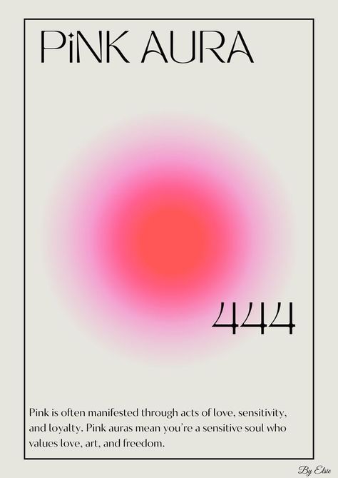 Angle Number Aura, Pink Aura Meaning, Aura Poster Prints, Aura Pink Wallpaper, Pink Aura Poster, Preppy Aesthetic Wallpaper, Aura Pink, Spiritual Angels, Orange Circle