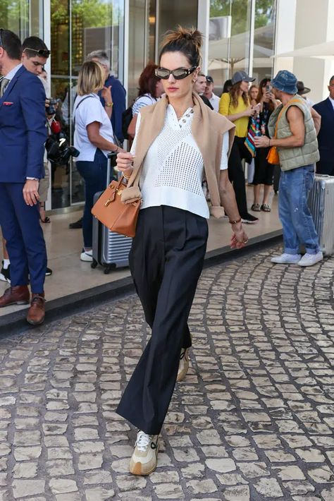 It’s All About Hermès This Week in Cannes and Beyond - PurseBlog Cannes Street Style, Crochet Mini Bag, Hermes Picotin, Jacquemus Bag, Vs Models, Kelly Bag, Kourtney Kardashian, Cannes Film Festival, Beautiful Bags