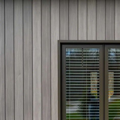 Metal Siding From I-XL Building Products Canada Lp Smart Siding Exterior, Vertical Siding Exterior, House Siding Options, Lp Smart Siding, Master Suite Addition, Wood Siding Exterior, Manufactured Stone Veneer, Steel Siding, Siding Options