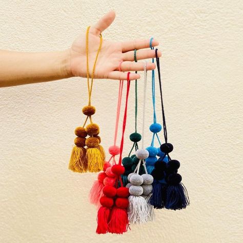 Amy Azzarito | Design History on Instagram: “A little tassel history? This is a design element with an impressive pedigree. . It is, in fact, mentioned in the Bible: the Lord commands…” Mexican Fiesta Decorations, Cactus Keychain, Tassel Ornament, Pom Pom Decorations, Tassel Bag Charm, Favorite Purse, Pom Pom Keychain, Fiesta Decorations, Tassels Decor