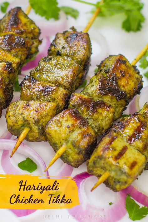 Follow & Subscribe:
https://www.youtube.com/ @DelhiToLahore  
https://www.instagram.com/delhi2.lahore/
https://www.facebook.com/delhi2lahore
https://www.pinterest.com/delhi2lahore Hariyali Chicken, Chicken Tikka Grilled, Chicken Tikka Recipe At Home, Chicken Malai Tikka Recipes, Chicken Tikka Photography, Hariyali Chicken Tikka, Summer Chicken Recipes, Summer Crockpot Recipes, Chicken Tikka