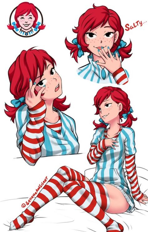 J-LIST on Twitter: "This has been an interesting few days on social media. Have you been following the Wendy's meme? https://t.co/mL3jibklPJ" Wendy Anime, Wendys Girl, Wendy Testaburger, Piskel Art, Anime Version, 영감을 주는 캐릭터, An Anime, Manga Drawing, Cartoon Character