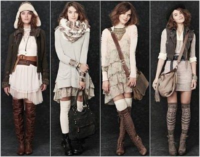 How To Be Stunning: Turn your summer dress into a winter dress! Ruffle Outfit, Mori Fashion, Mori Girl Fashion, Skirt Maxi, Mori Girl, Winter Clothes, And Dresses, Inspiration Mode, Look At You