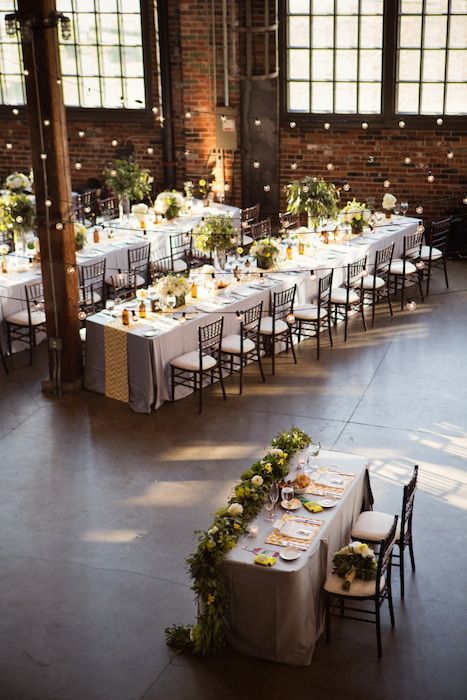 Industrial Wedding Ceremony, Industrial Chic Wedding, Rustic Wedding Decorations, Brewery Wedding, Warehouse Wedding, Wedding Event Design, Floral Studio, Gay Wedding, Mod Wedding