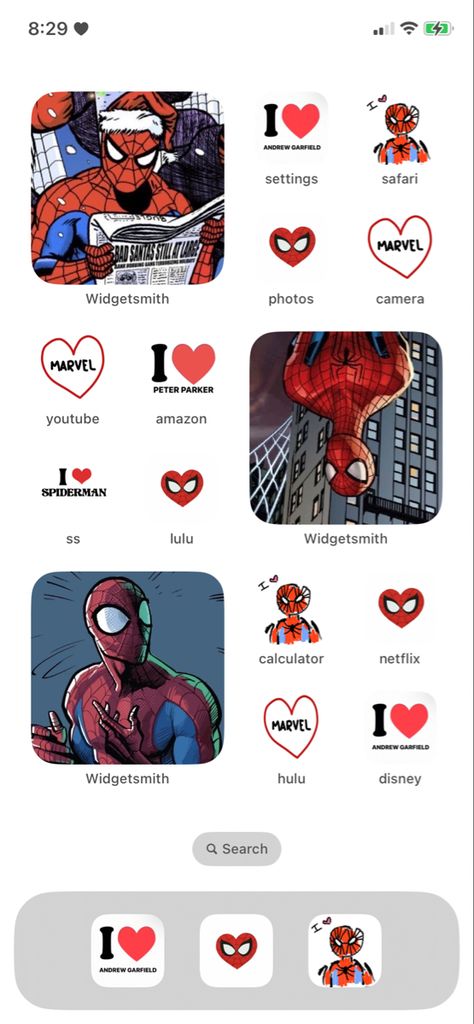 Spider Man Lockscreen Ios 16, Iphone App Layout Spiderman, Spider Man Ios 16 Wallpaper Ideas, Ios 16 Home Screen Spiderman, Spider Man Ios 16 Layout, Spider Man Layout Ios, Spiderman Wallpaper Layout, Marvel Themed Home Screen, Spiderverse Homescreen Layout