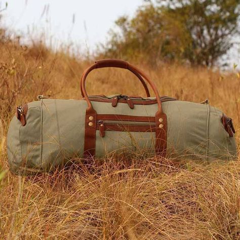 Safari Clothes, Safari Shirts, Safari Hats: Safari Store Safari Luggage, Safari Clothes, Safari Hats, Travel To Africa, Bowling Ball Bag, Safari Look, Safari Outfits, Canvas Travel Bag, Leather Duffel Bag