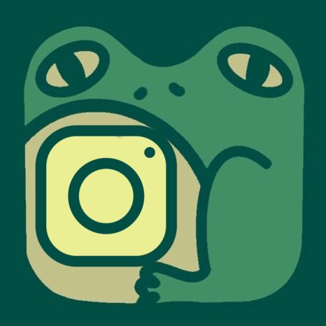 Frog Widget Aesthetic, Cute Frog Widgets, Sgt Frog Icons, Frog Icons For Apps, Frog App Icons Aesthetic, Frog App Icons, Frog Phone Theme, Markers Drawing Ideas, Mobile App Icon