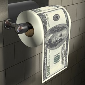 Toilet Paper Humor, $100 Bill, 100 Dollar Bill, Gag Gifts Funny, Toilet Paper Roll, Toilet Roll, Dollar Bill, Household Supplies, Paper Money