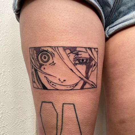 Shiro is still one of my favorite characters. If you haven’t seen the anime, it�’s okay, read the manga instead. Also stipple shading looks aggressive only because the stencil. Can’t wait to see this one healed #shiro #deadmanwonderland #shirodeadmanwonderland #shirotattoo #deadmanwonderlandtattoo #anime #animetattoo #orlando #florida #floridatattoos #floridatattooartist #orlandotattooartist #orlandotattoo #ignoranttattoo #ignorantstyletattoo #derptattoo Deadman Wonderland Tattoo, Shiro Deadman Wonderland, Deadman Wonderland Shiro, Anime It, Orlando Tattoo, Florida Tattoos, Wonderland Tattoo, Deadman Wonderland, E Tattoo